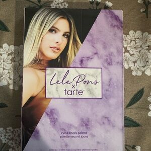 Tarte Lele Pons Eye & Cheek Palette - Purple and White